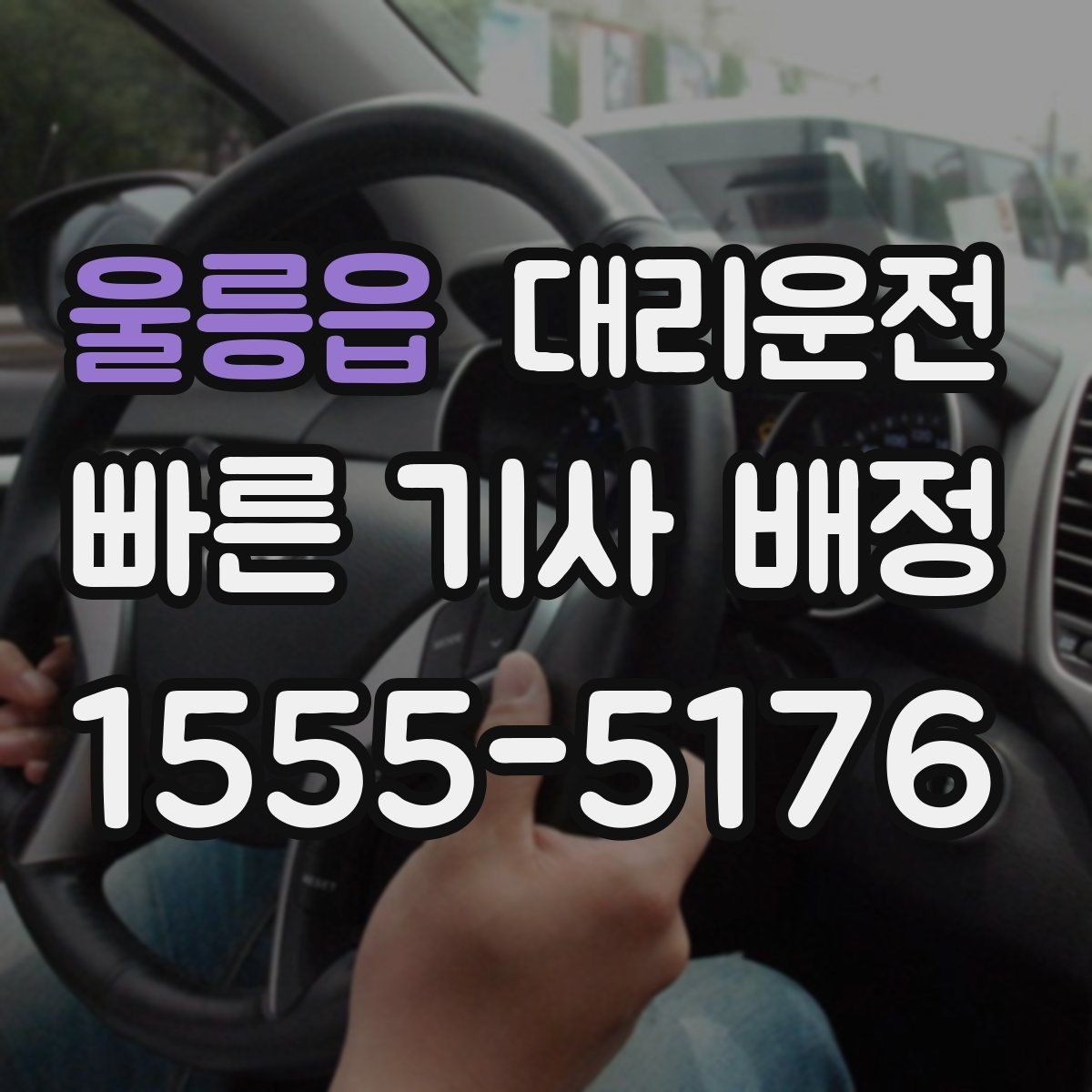 울릉읍 대리운전 하차 후 안전 확인 콜