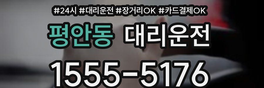 평안동 대리운전