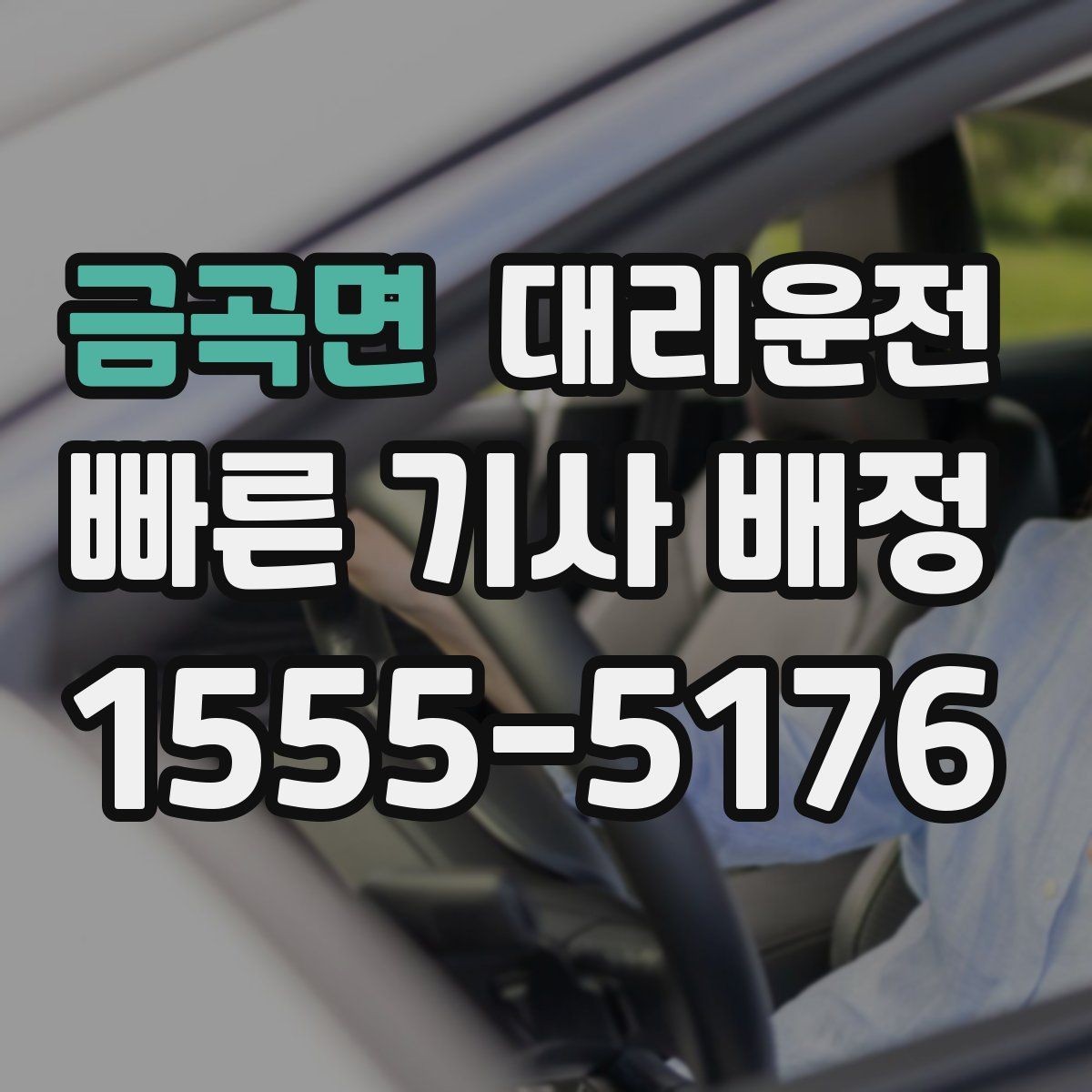 금곡면 대리운전 하이패스·톨게이트 이용 안내