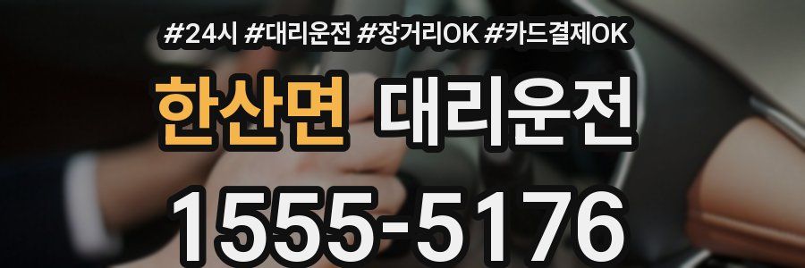 한산면 대리운전