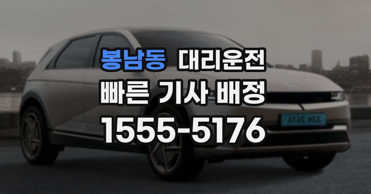 일일대리기사