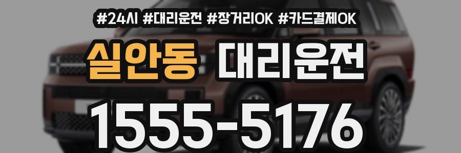 실안동 대리운전