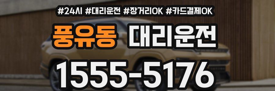 풍유동 대리운전