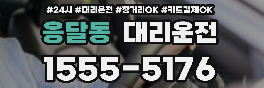 응달동 대리운전