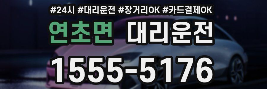 연초면 대리운전