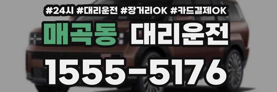 매곡동 대리운전