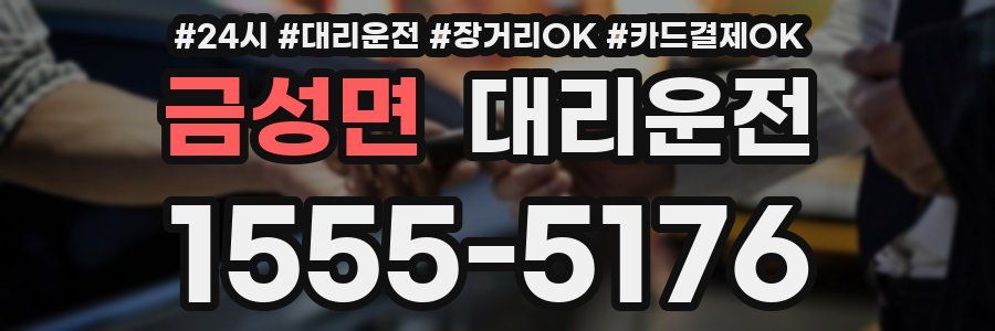 금성면 대리운전