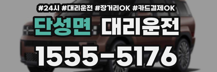 단성면 대리운전