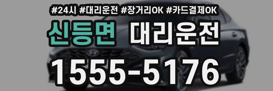 신등면 대리운전