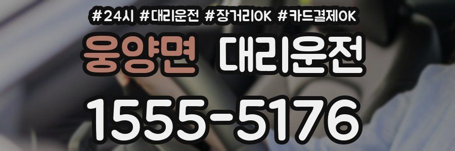 웅양면 대리운전