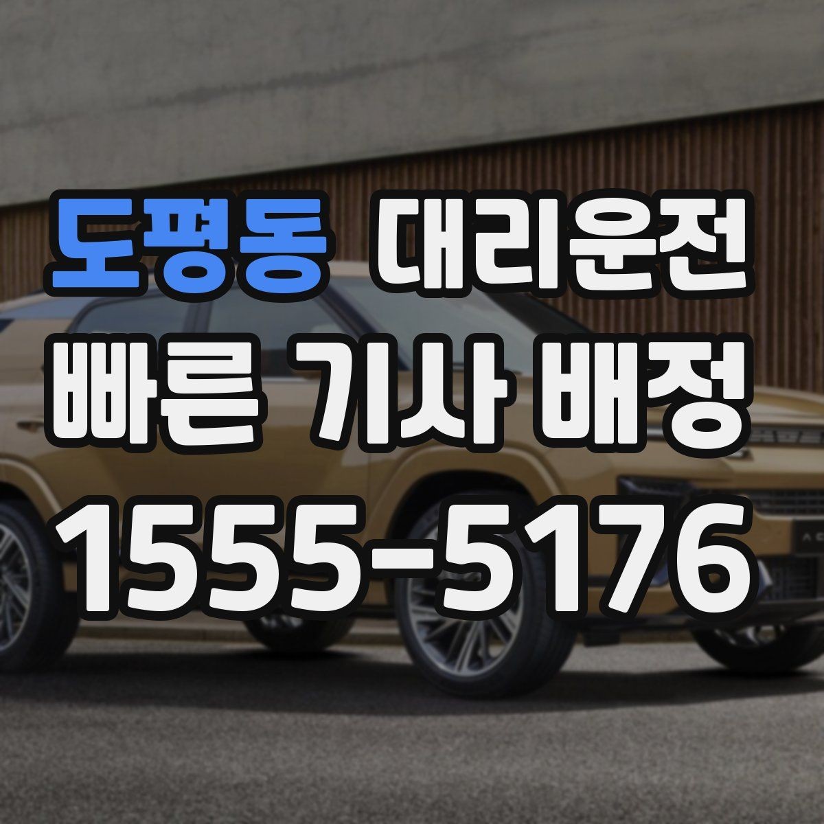 도평동 대리운전 호출 전 주소 표기 요령