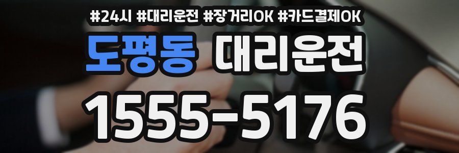 도평동 대리운전