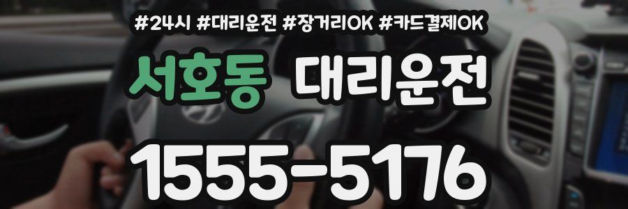 서호동 대리운전