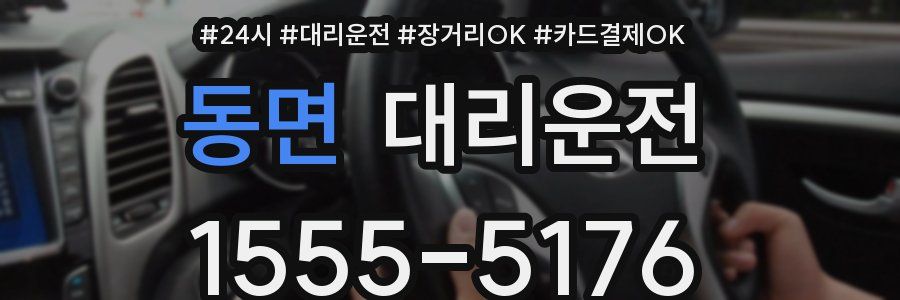 동면 대리운전