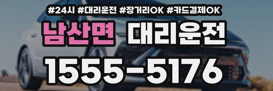 남산면 대리운전