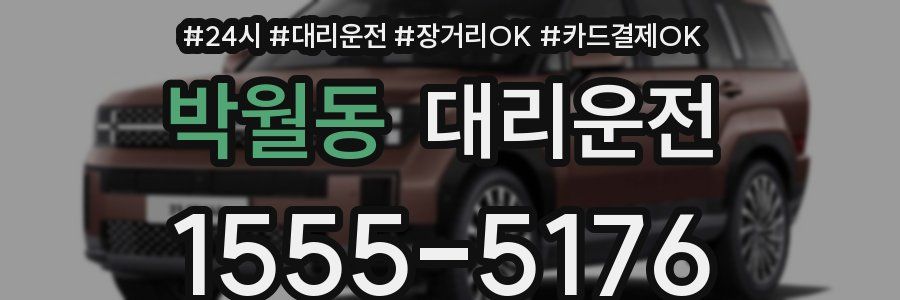 박월동 대리운전