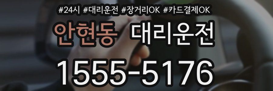 안현동 대리운전