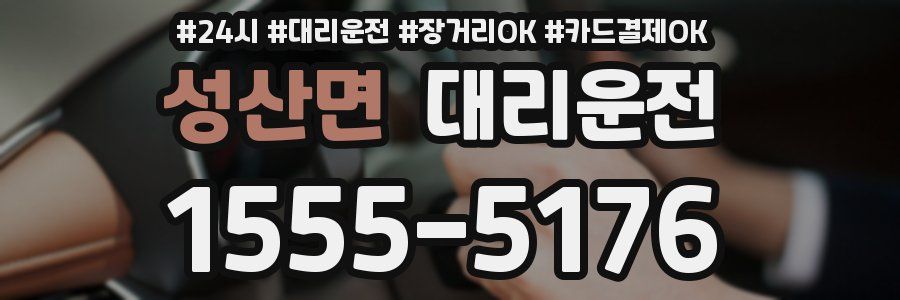 성산면 대리운전