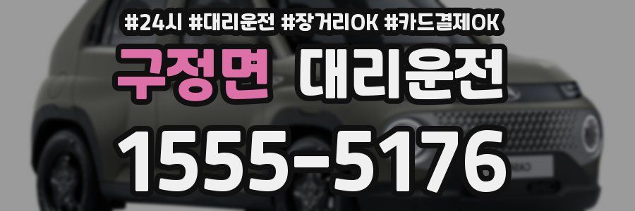구정면 대리운전