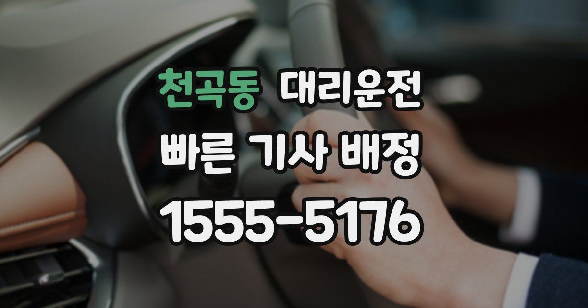 일일대리기사
