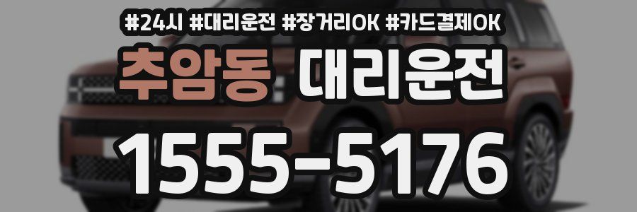 추암동 대리운전