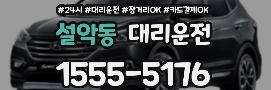 설악동 대리운전