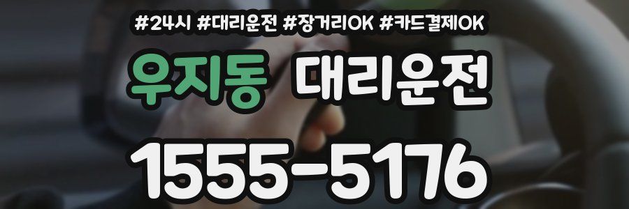 우지동 대리운전