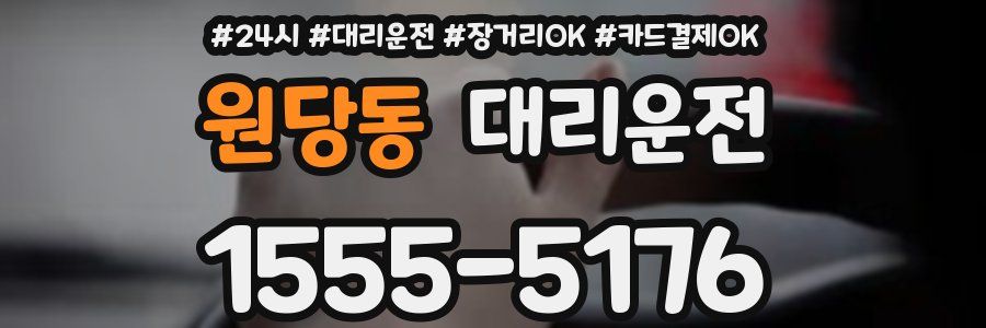원당동 대리운전
