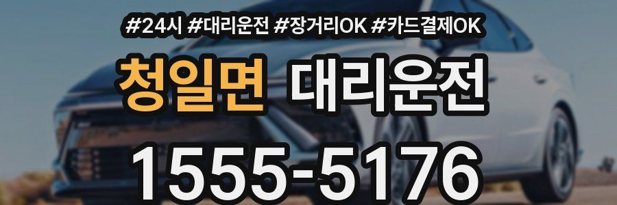 청일면 대리운전