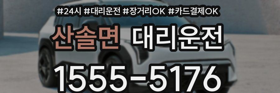 산솔면 대리운전