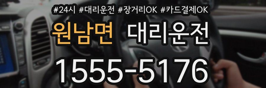 원남면 대리운전