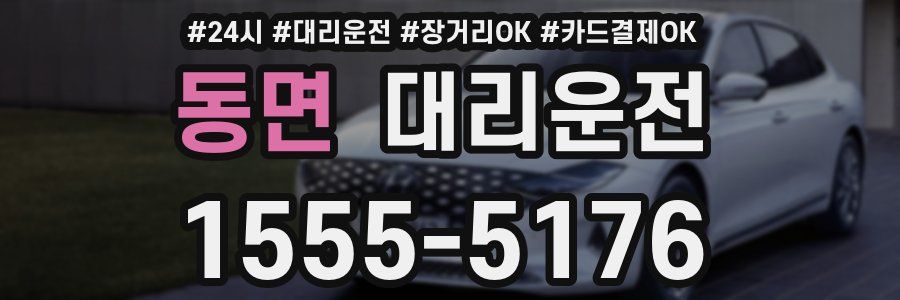 동면 대리운전