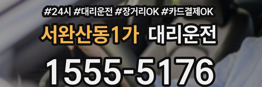 서완산동1가 대리운전