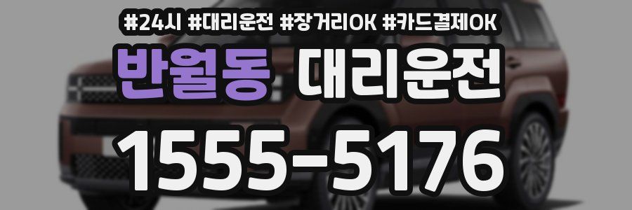 반월동 대리운전