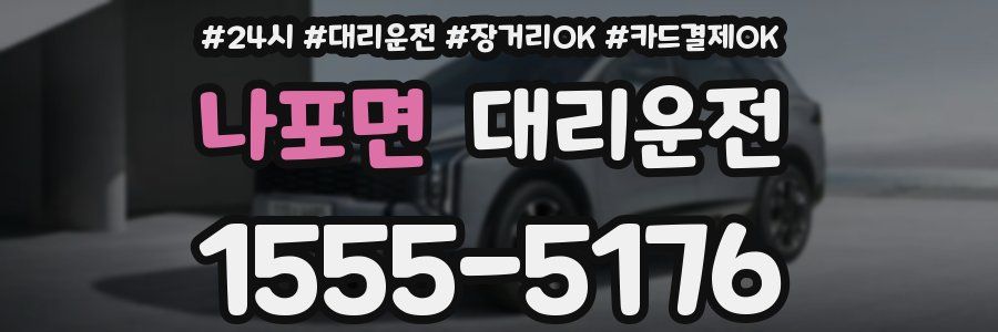 나포면 대리운전