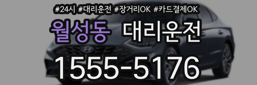 월성동 대리운전