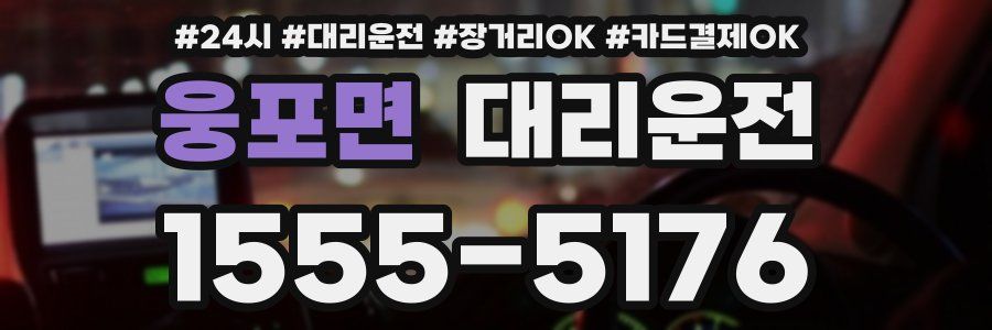 웅포면 대리운전