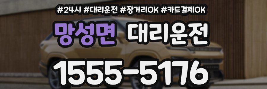 망성면 대리운전