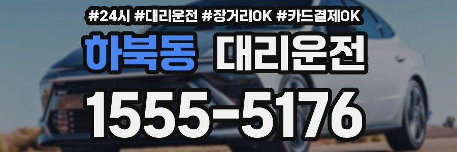 하북동 대리운전