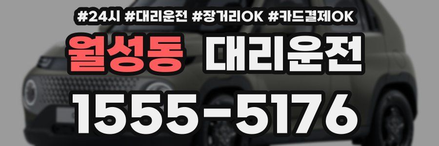 월성동 대리운전