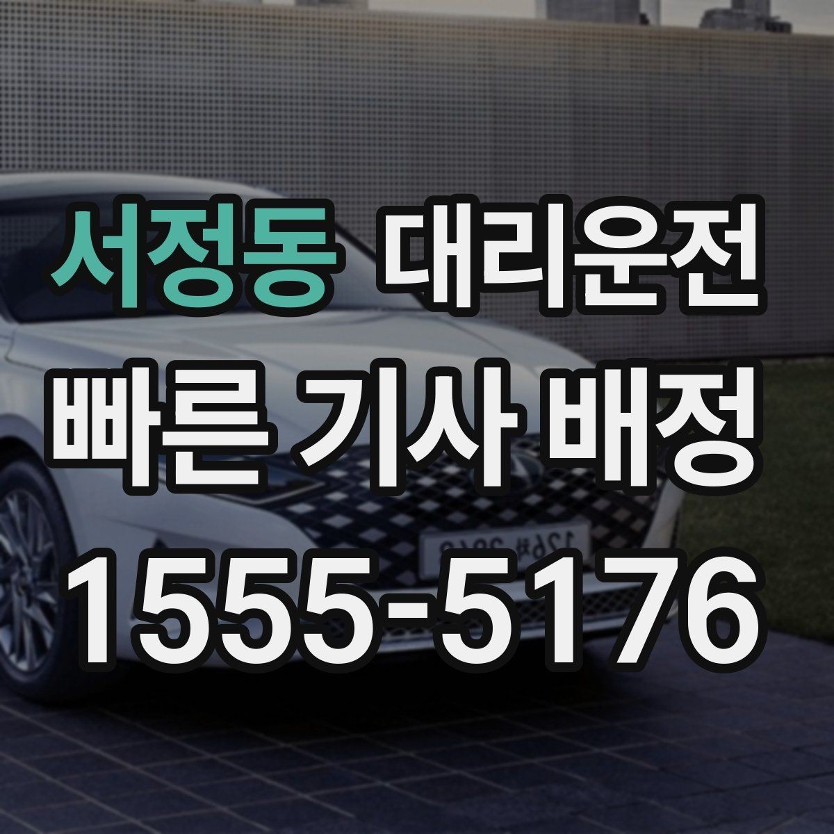 서정동 대리운전 주차 보조로 문콕 없이 안전하게