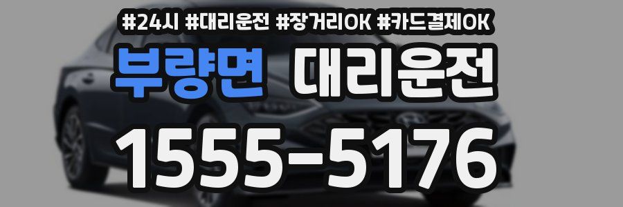 부량면 대리운전