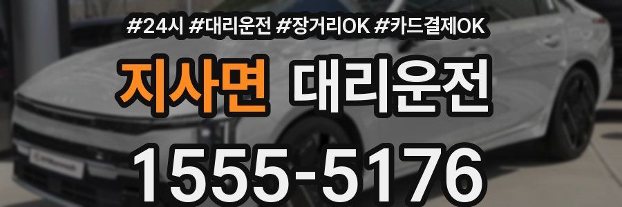 지사면 대리운전