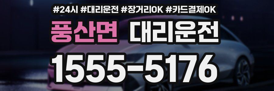 풍산면 대리운전