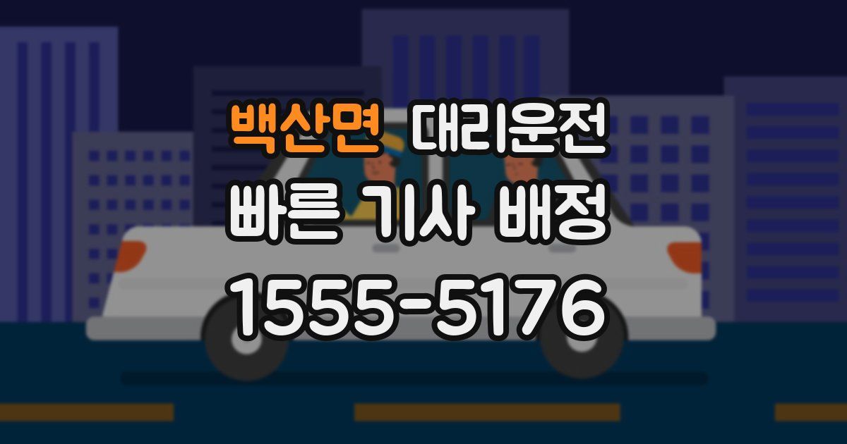 일일대리기사