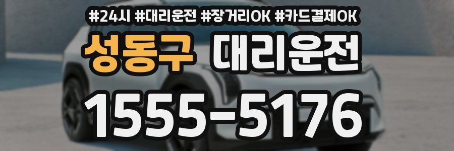 성동구 대리운전