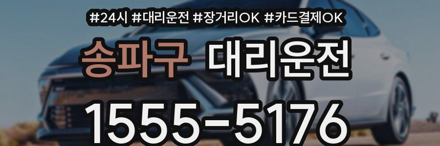 송파구 대리운전