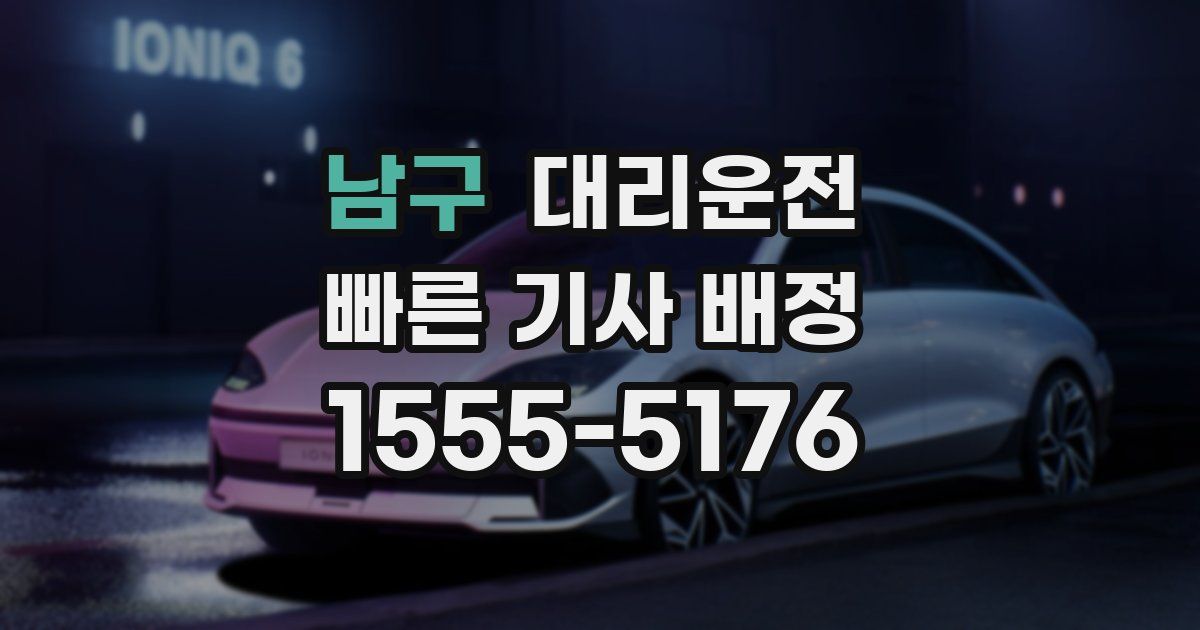 일일대리기사