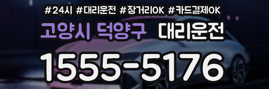고양시 덕양구 대리운전