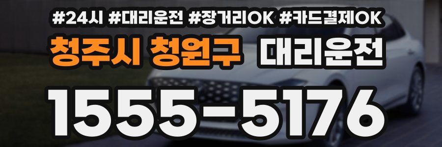 청주시 청원구 대리운전